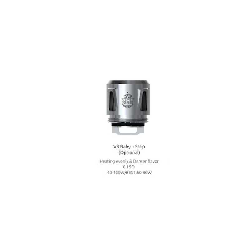 Résistances V8 Baby Strip par 5 - Smoktech