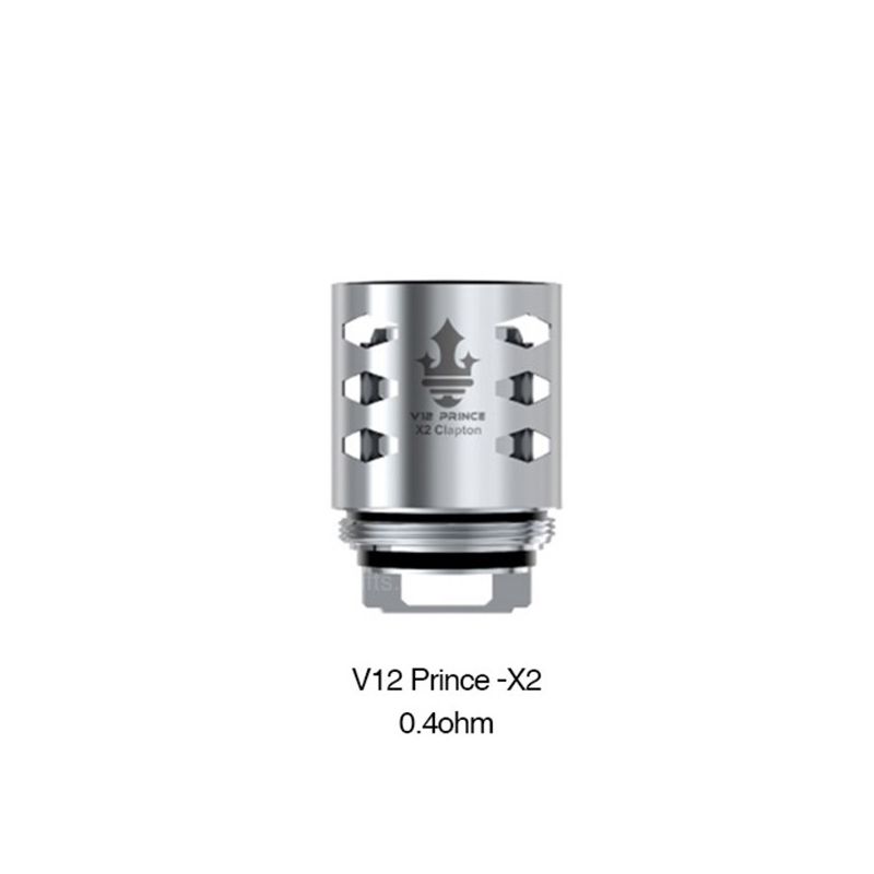 Résistances TFV12 Prince  cobra X2 Clapton par 3 - Smoktech