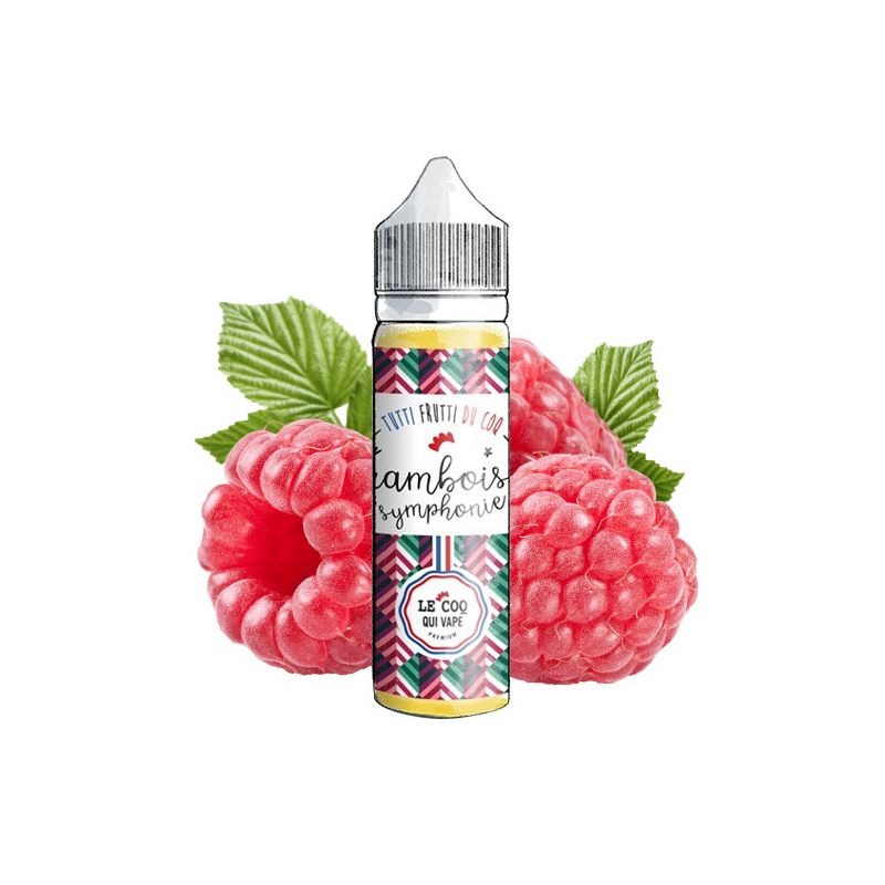 Framboise Symphonie 50ML - Le Coq Tutti Frutti - 0mg