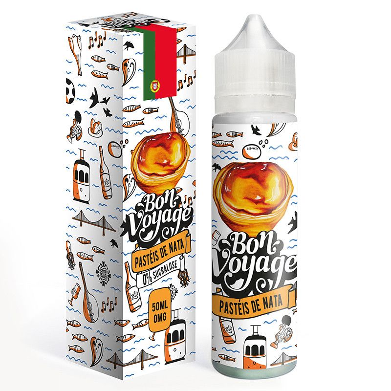 Pastéis de nata 50ML - Bon Voyage - 0mg