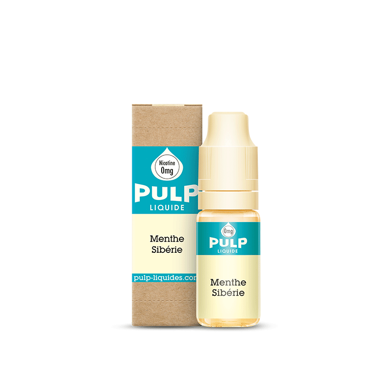 Menthe Sibérie 10ml par 10 - Pulp
