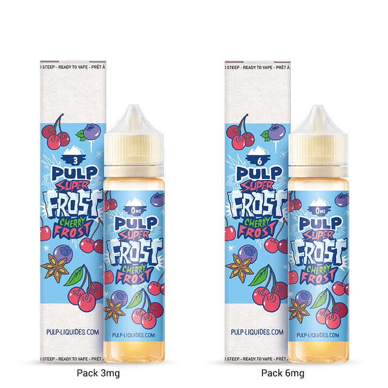 Pack Cherry Frost Super Frost 60ml - Pulp