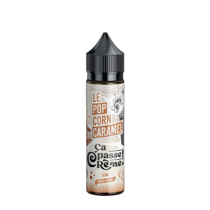 Le Pop Corn Caramel 50ml - Ca passe crème! - 0mg