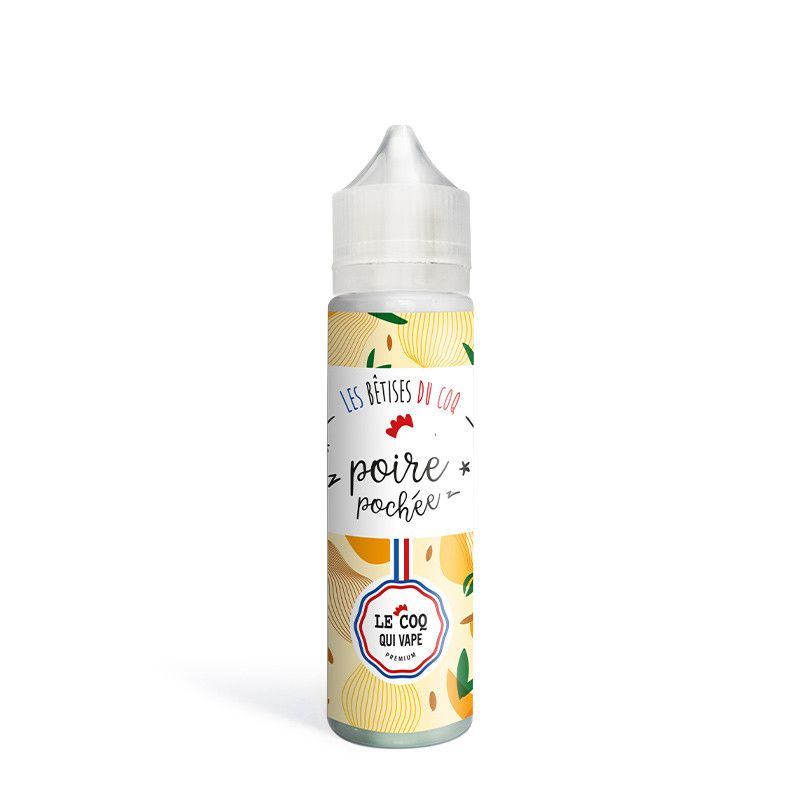 Poire Pochée 50ml - Les Bêtises du Coq - 0mg
