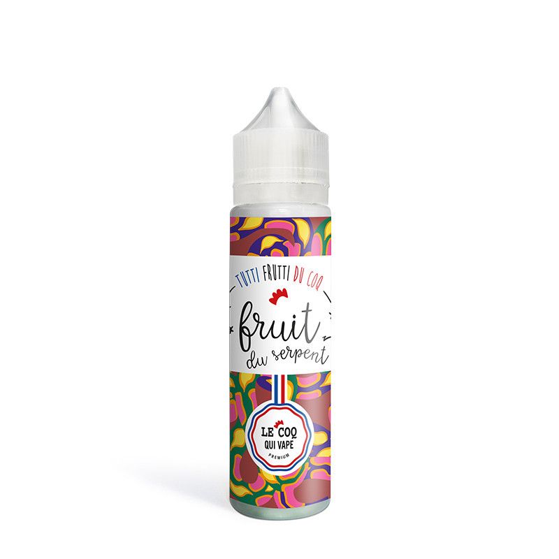 Fruit du Serpent 50ml - Le Coq Tutti Frutti - 0mg