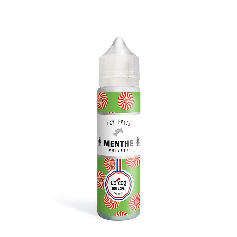 Menthe Poivrée 50ml - Le Coq Frais - 0mg