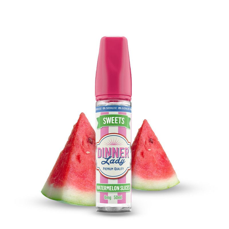 Watermelon Slices 50ml - Dinner Lady - 0mg