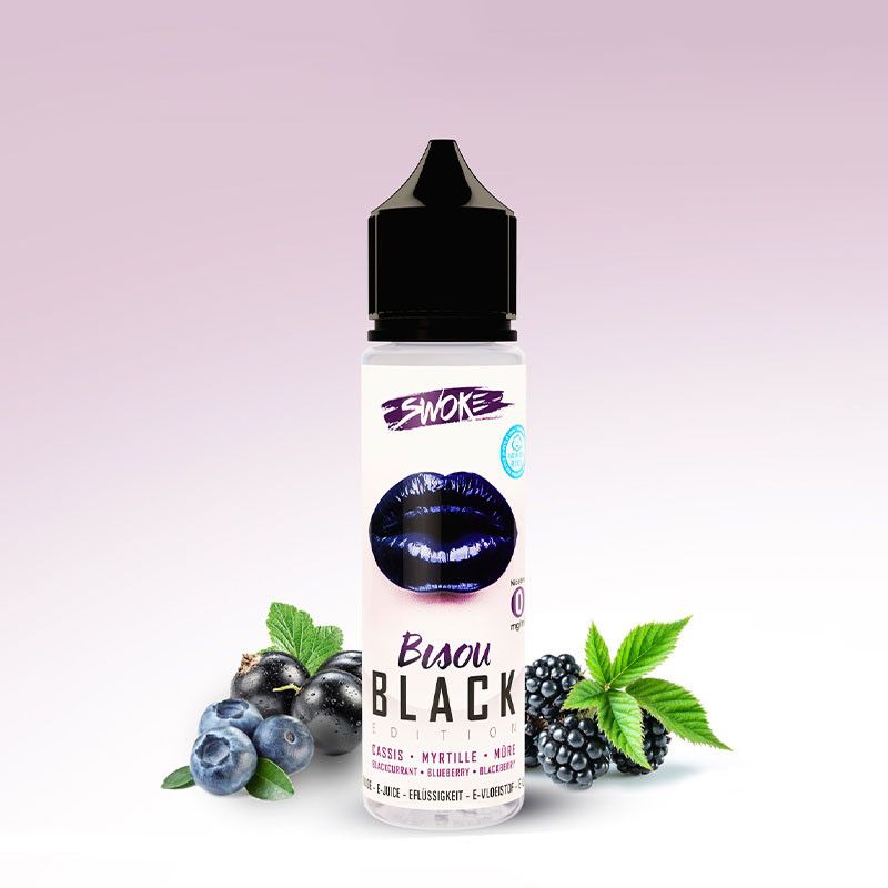 Bisou Black 50ml - Swoke - 0mg