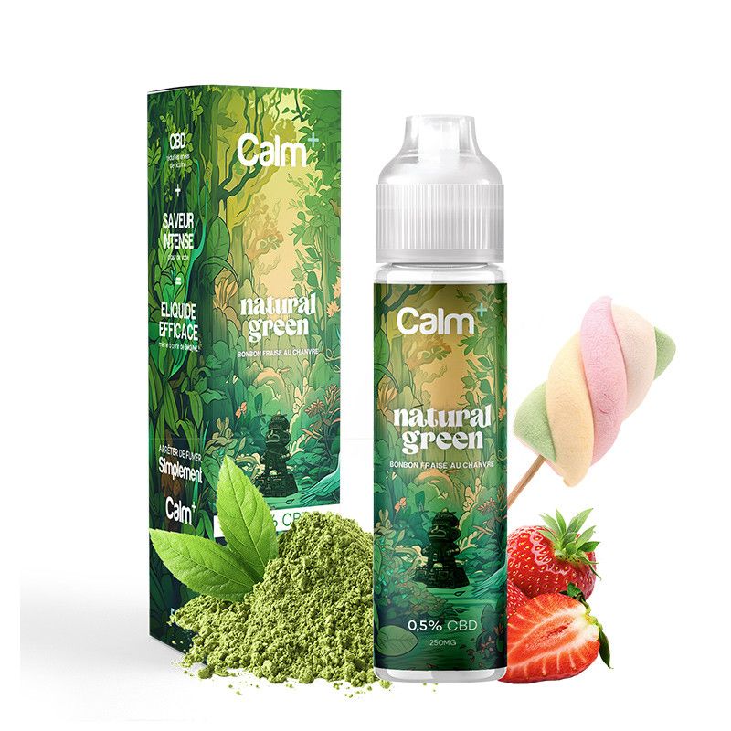 Natural Green 50ml - Calm+ - 0mg
