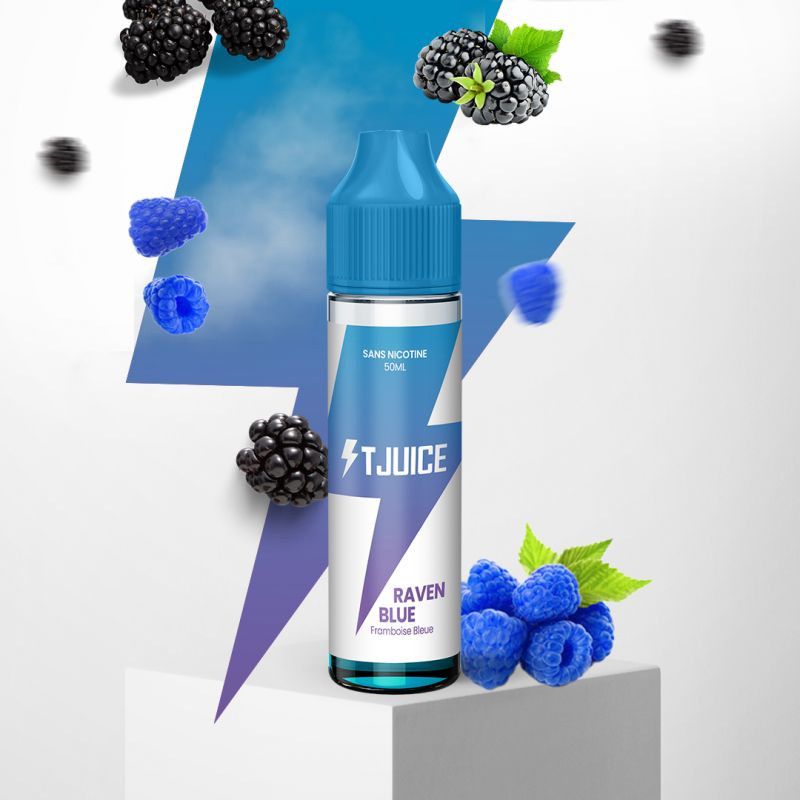 Raven Blue 50ml - T-Juice - 0mg