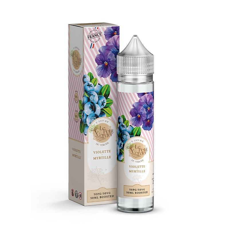 Violette Myrtille 50ml - Le Petit Verger - Savourea - 0mg