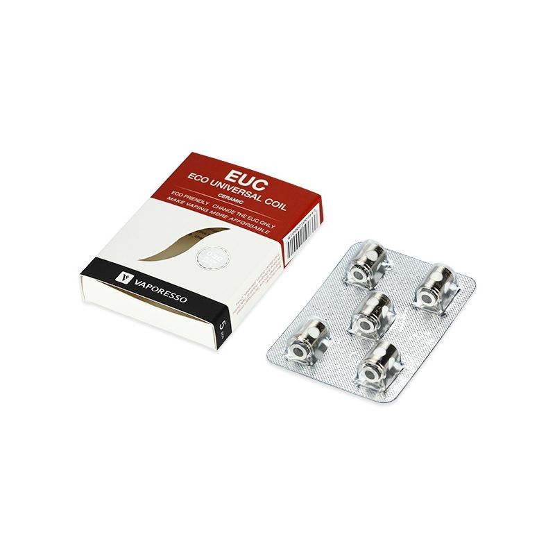 Résistances EUC Céramique Coil par 5 - Vaporesso