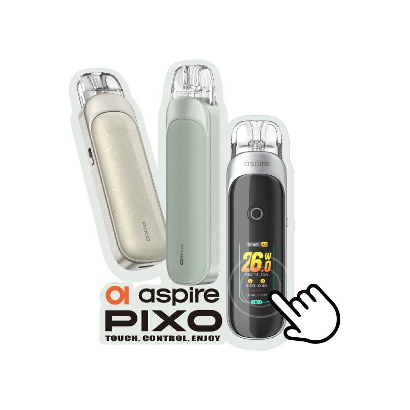 Sticker Vitrine Pixo - Aspire