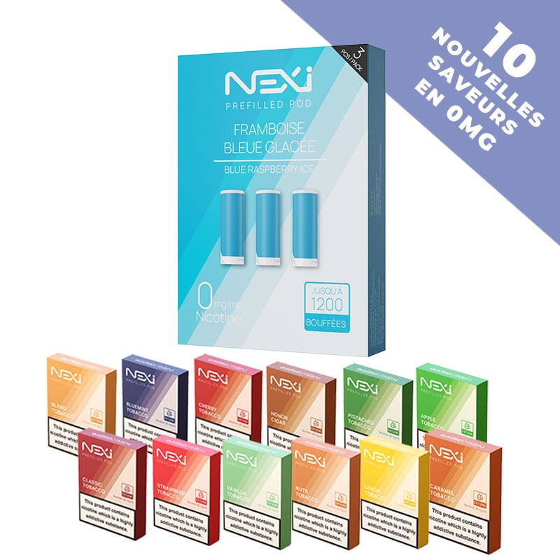 Cartouches pour Nexi One par 3 - 0mg - Aspire