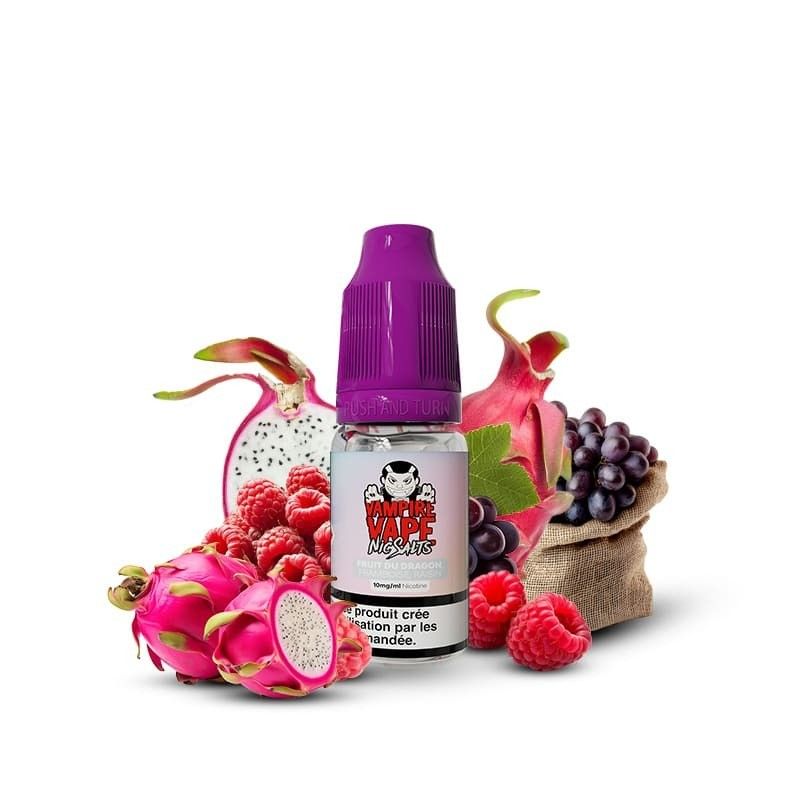Fruit du Dragon Framboise Raisin 10ml - NicSalts - Vampire Vape