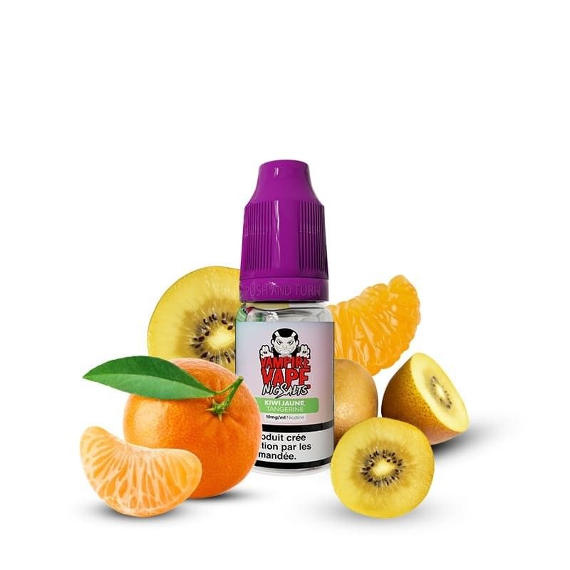 Kiwi Jaune Tangerine 10ml - NicSalts - Vampire Vape