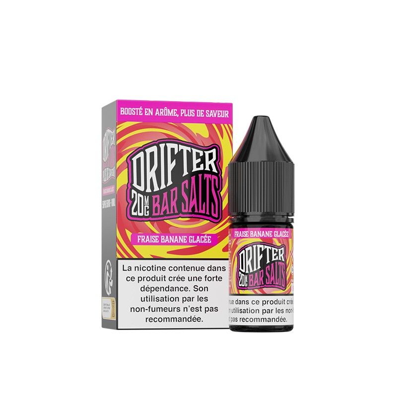 Fraise Banane Glacée 10ml NicSalt Bar Salts - Drifter