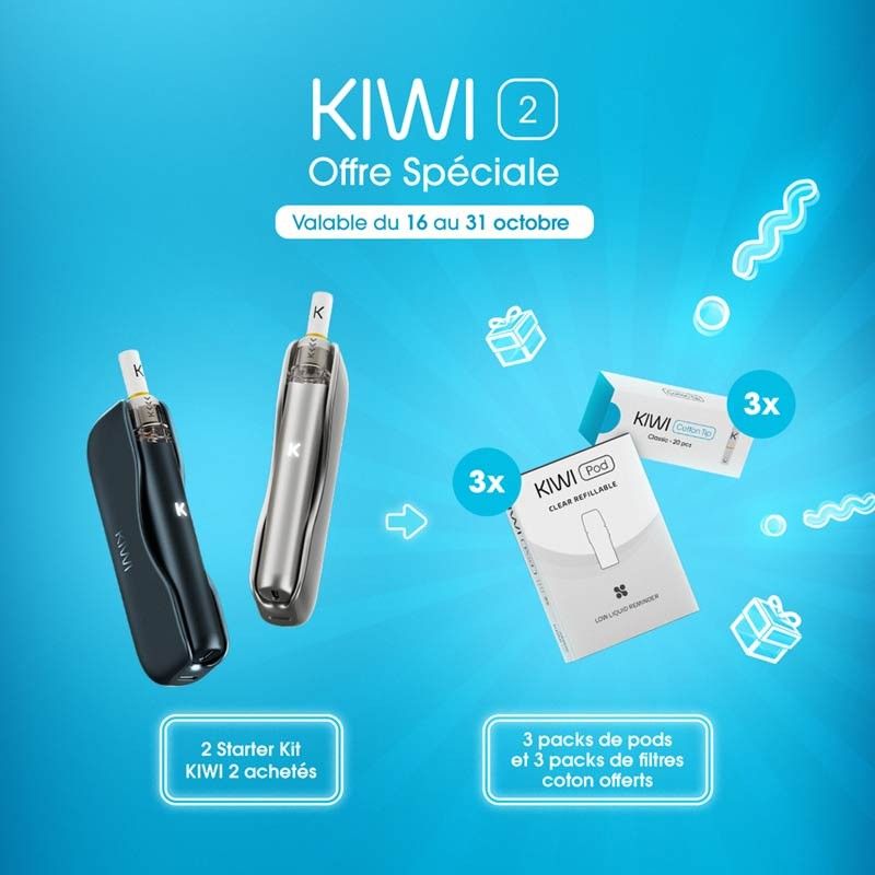 Starter Kit Kiwi 2 - KiwiVapor