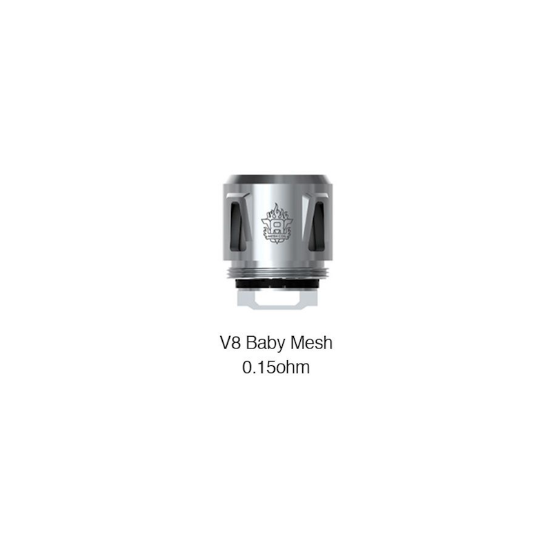 Résistances V8 Baby Mesh par 5 - Smoktech
