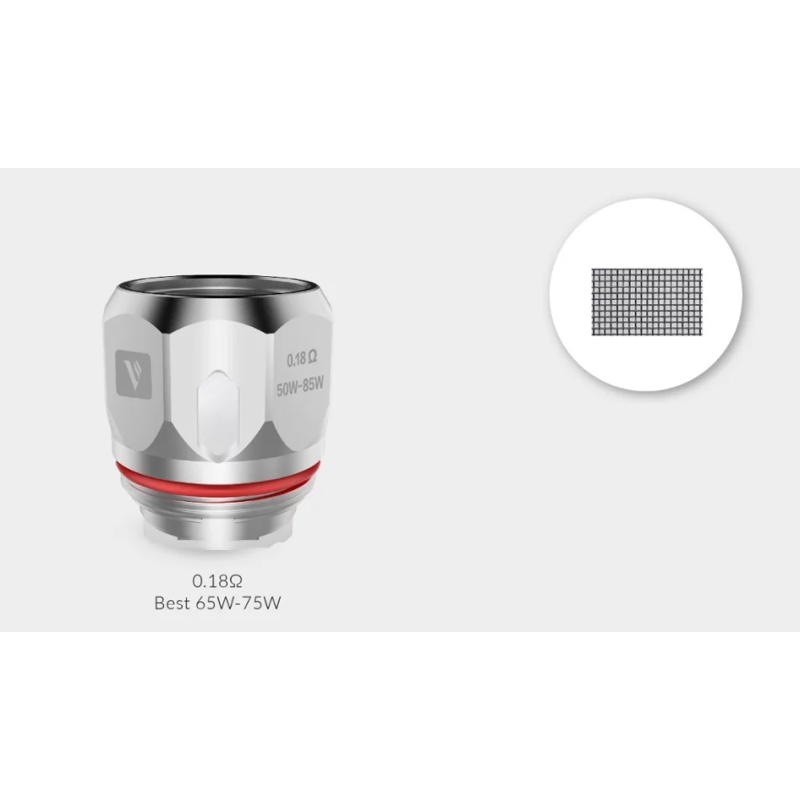 Résistances GT Mesh pour Cascade One par 3 - Vaporesso - 0,18 Ohms