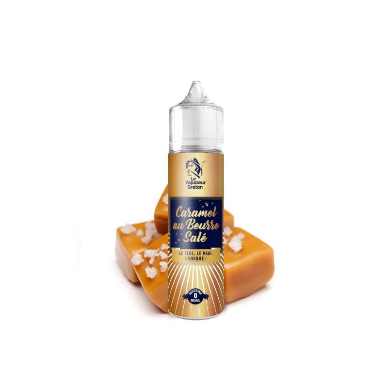 Mix'N'Vap - Caramel au beurre salé 50ML - Le Vapoteur Breton - 50ml