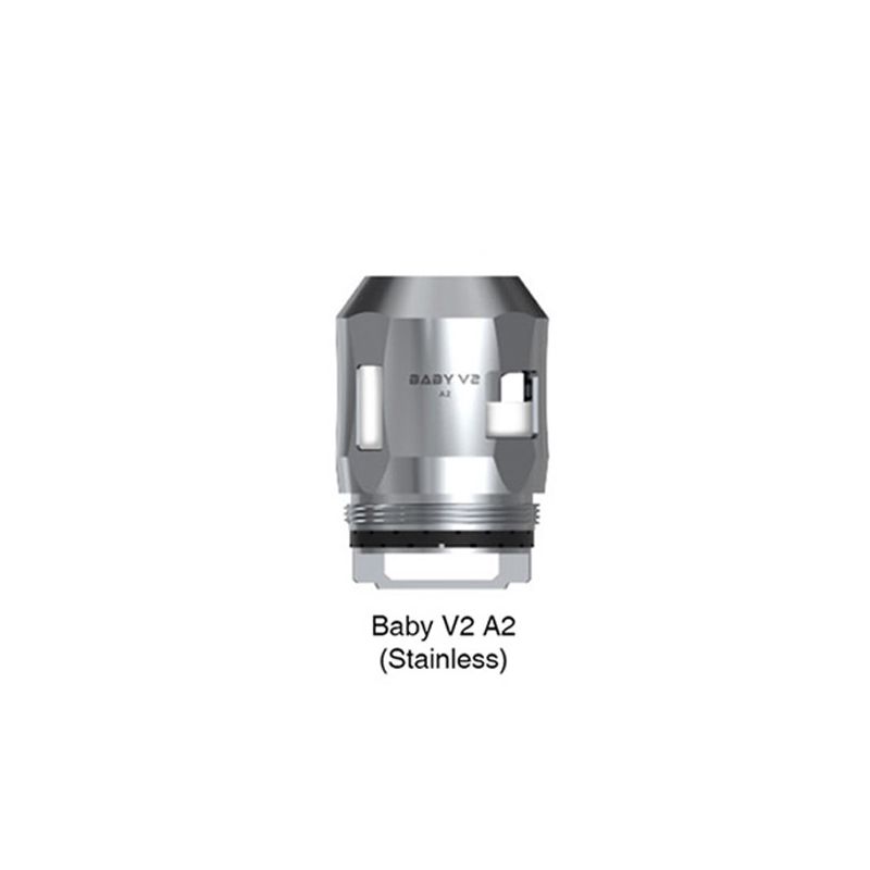 Résistances Baby V2 SS - A2 : 0.2 ohms par 3 - Smoktech - 0,2 Ohms