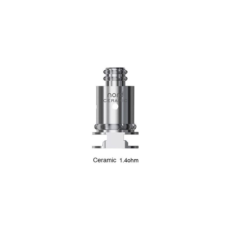 Résistances Nord Céramique 1.4ohm par 5 - Smoktech - 1,4 Ohms - Ceramic