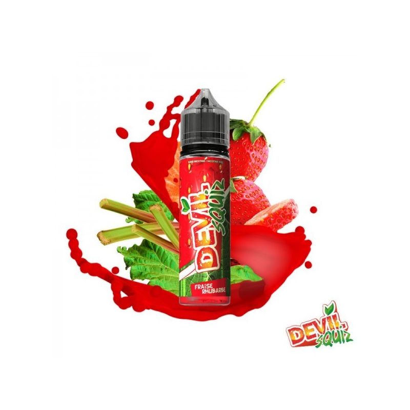 Fraise Rhubarbe 50ML Devil Squiz - Avap - 50ml