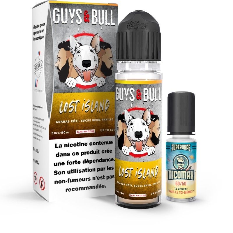 Lost Island 50ml + 1 booster - Guys & Bull - 50ml