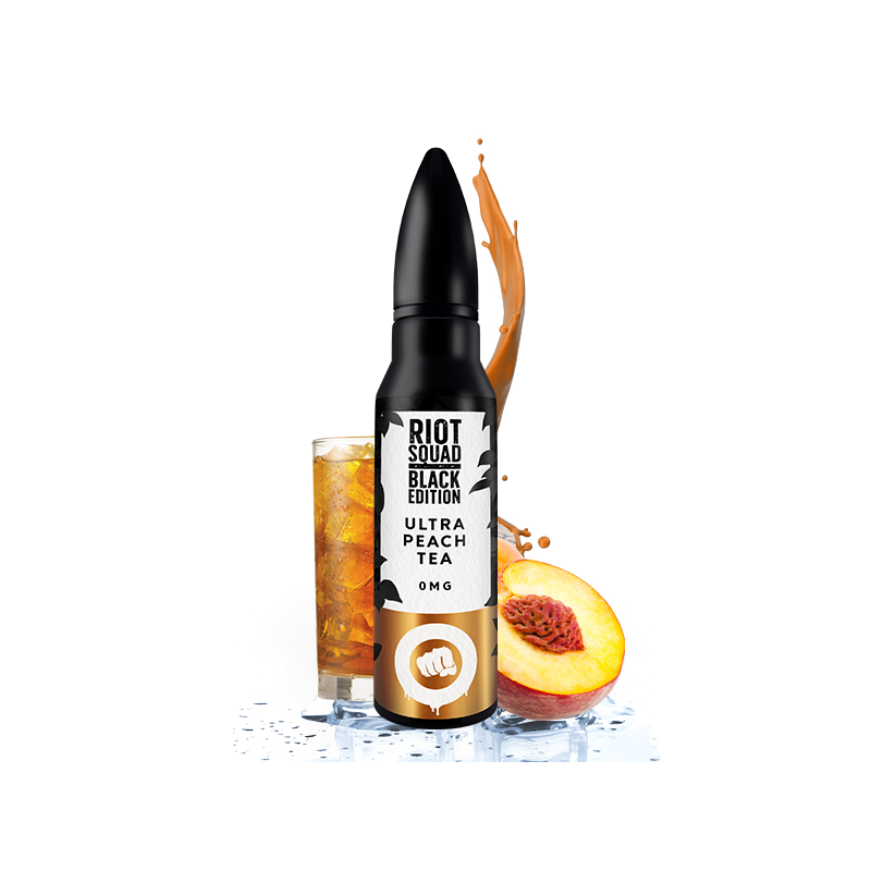 Ultra Peach Tea 50ML - Riot Squad Black Edition - 50ml