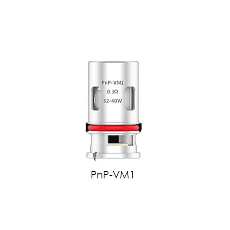 Résistances Mesh PnP Vm1 pour Vinci par 5 - VooPoo - PnP-VM1 0,3 Ohms