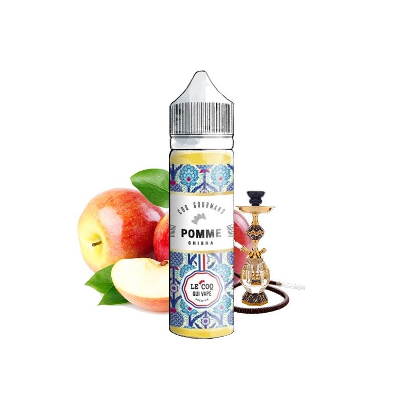Pomme Shisha 50ML - Le Coq Gourmand - 50ml