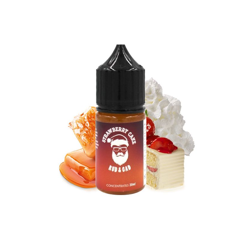 Strawberry Cake Concentré 30ML - Rud & Gad - 30ml