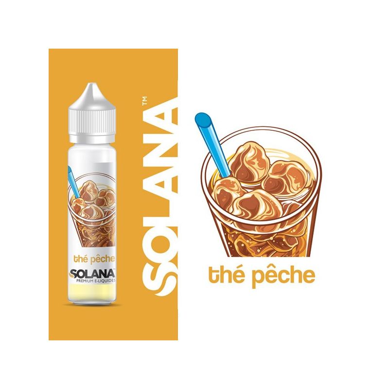Thé Pêche 50ml - Solana - 50ml