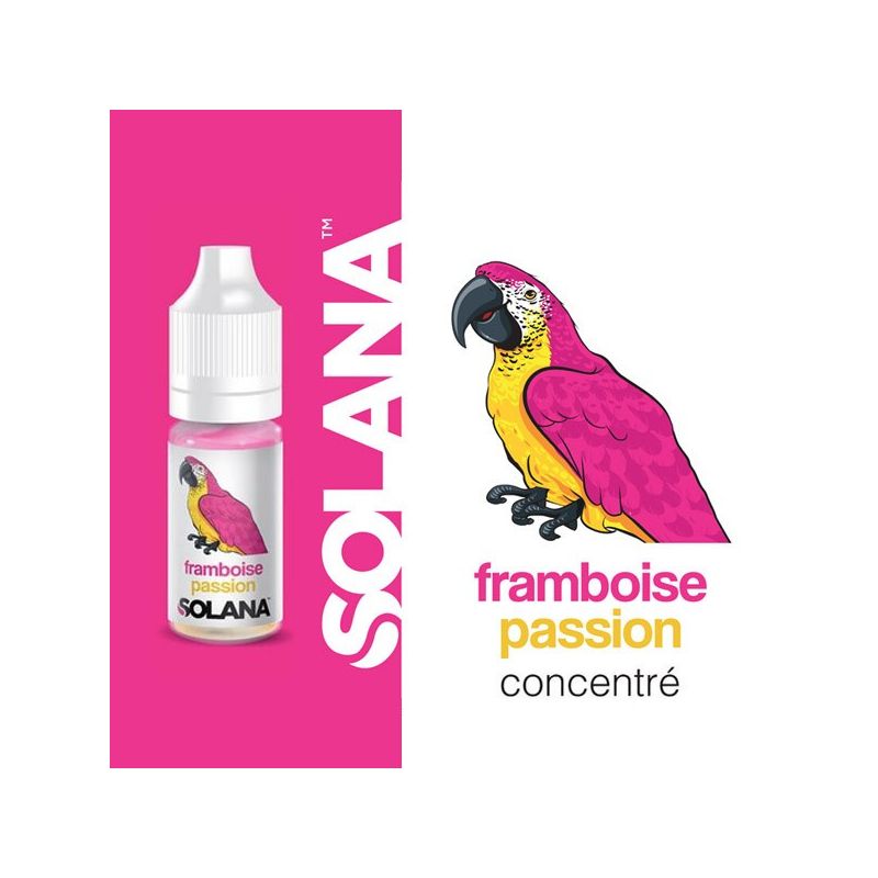 Framboise Passion concentré 10ml - Solana - 10ml