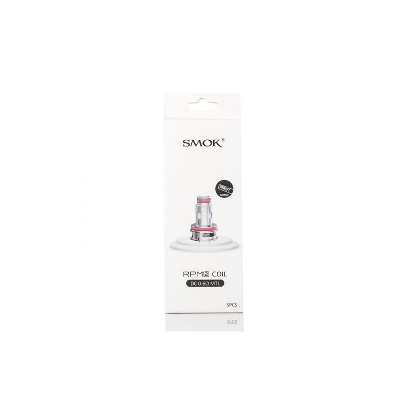 Résistances RPM2 DC MTL 0.6ohm par 5 - Smoktech - 0,6 Ohms