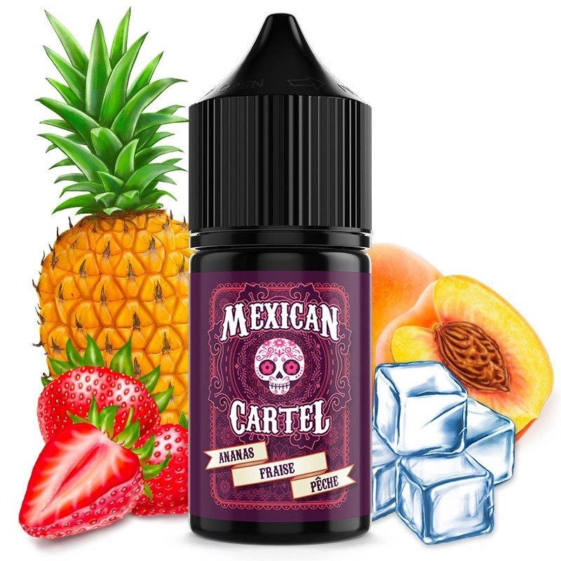 Concentré Ananas, Fraise, Pêche 30ml - Mexican Cartel - 30ml