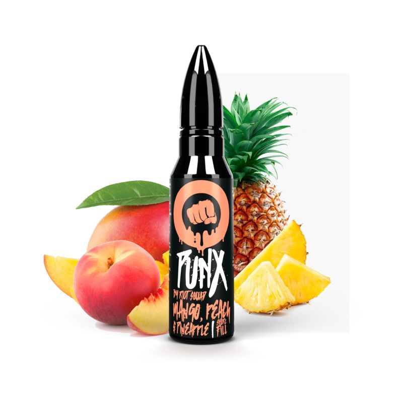 Punx - Mango, Pineapple & Peach 50ML - Riot Squad - 50ml