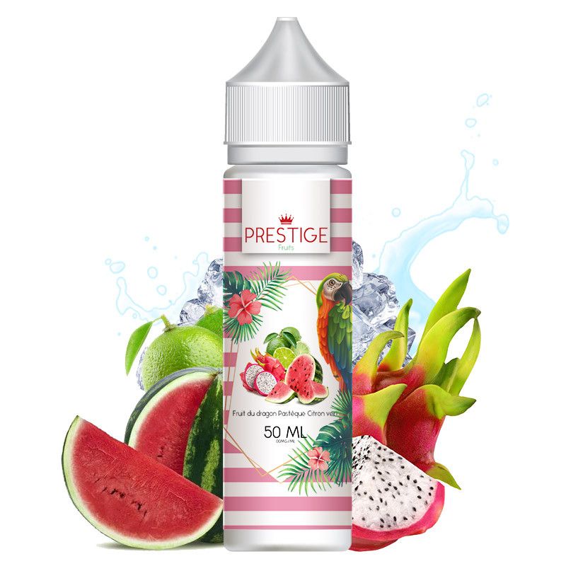 Fruits du Dragon, Pastèque, Citron Vert 50ml - Prestige Fruits - 50ml