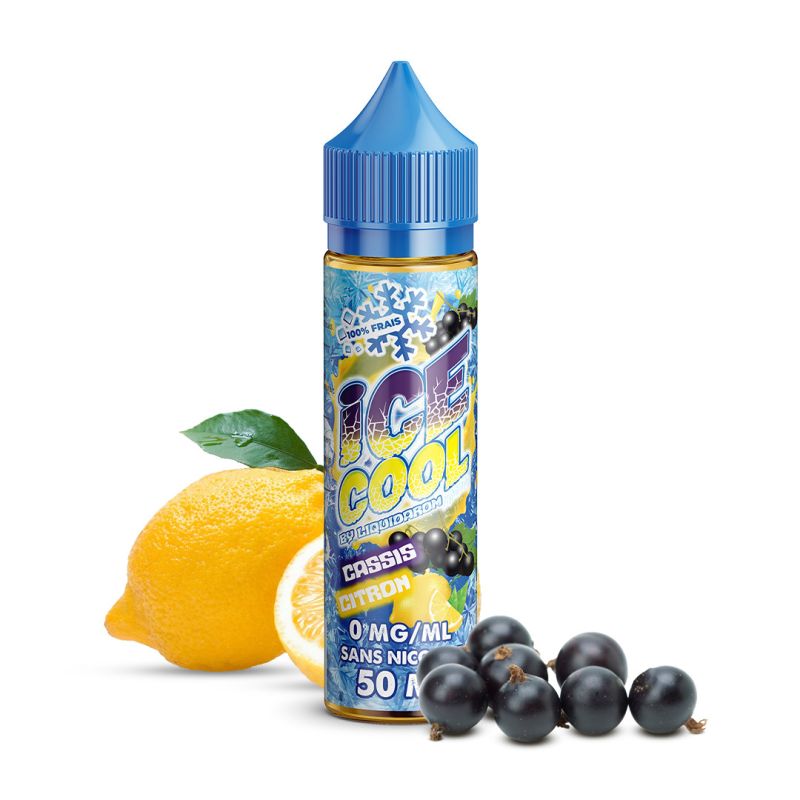 Ice Cool - Cassis Citron 50ML - Liquidarom - 50ml