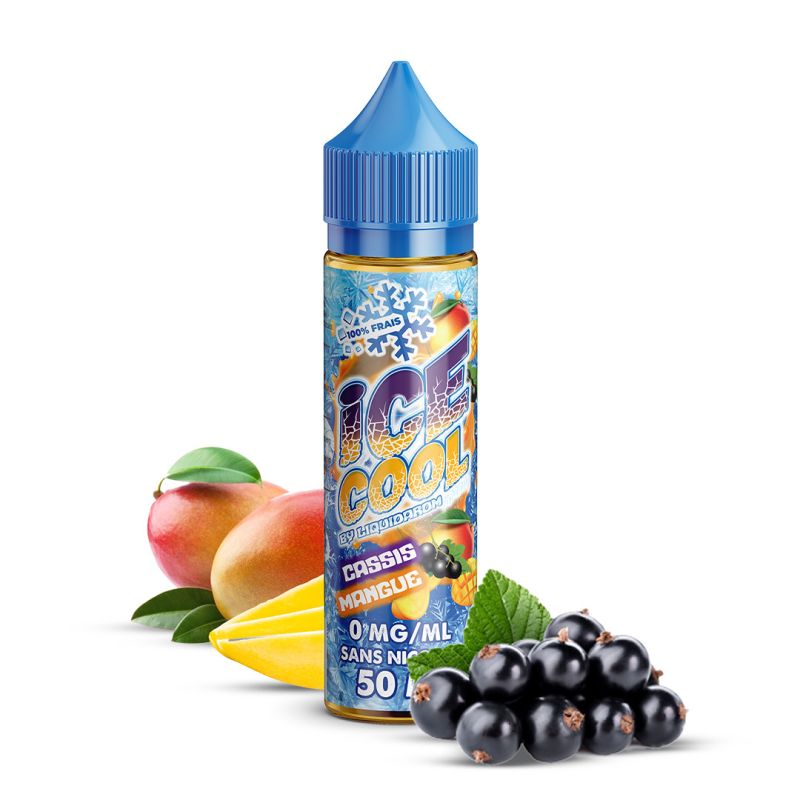 Ice Cool - Cassis Mangue 50ML - Liquidarom - 50ml