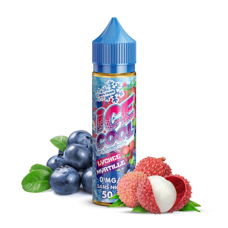 Ice Cool - Lychee Myrtille 50ML - Liquidarom - 50ml