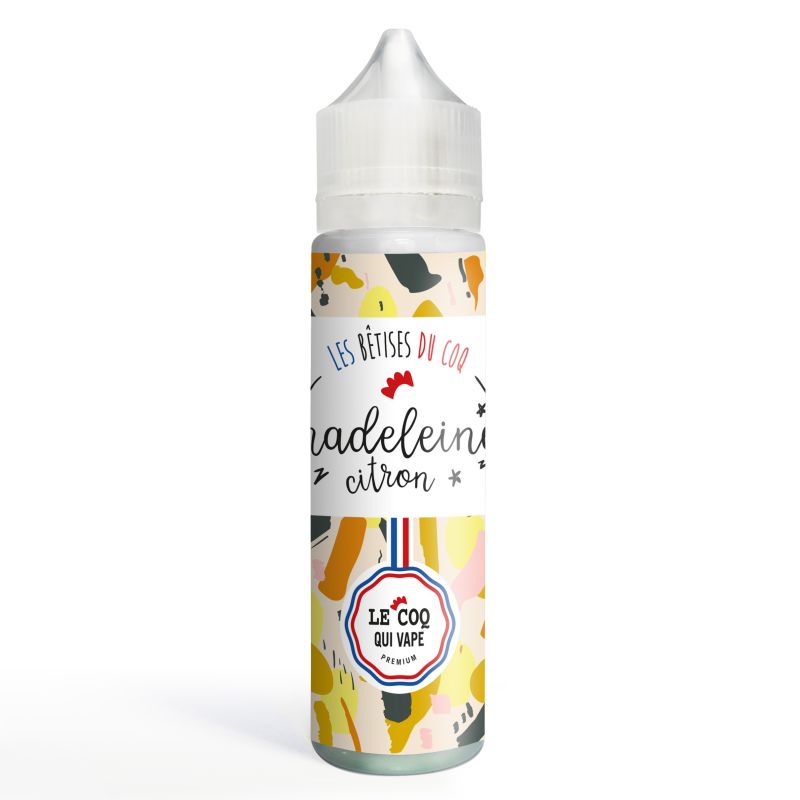 Madeleine Citron 50ML - Les Bêtises du Coq - 50ml