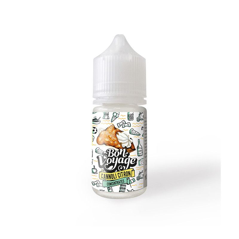 Cannoli Citron Concentré 30ML - Bon Voyage - 30ml