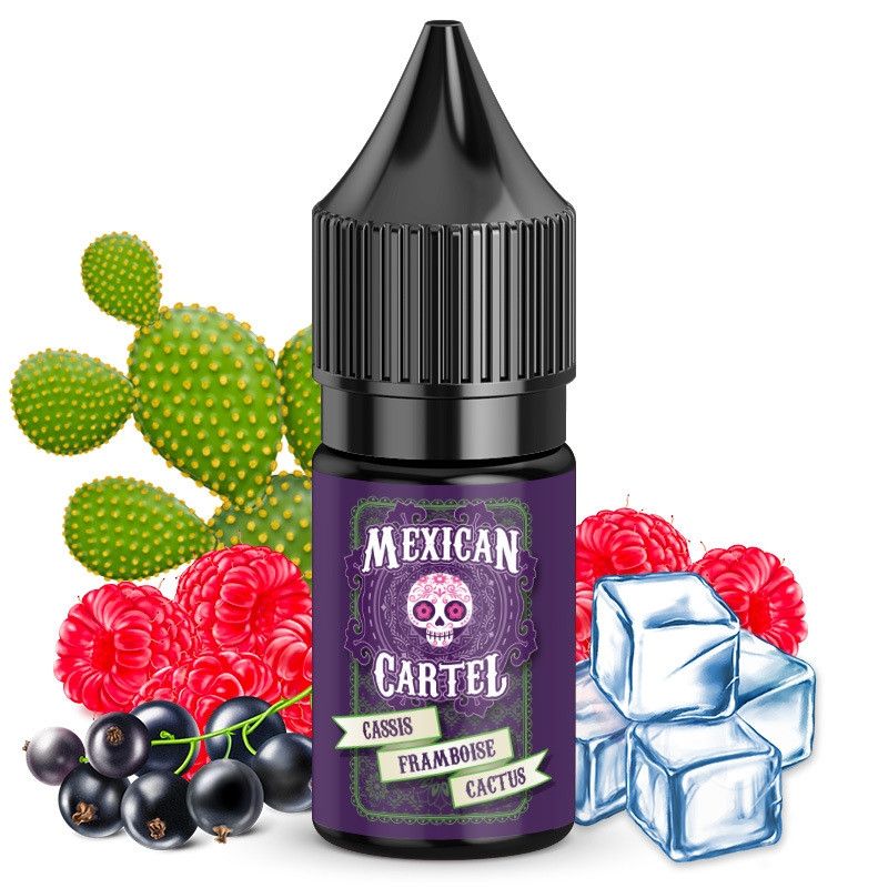 Concentré Cassis Framboise Cactus 10ml - Mexican Cartel - 10ml