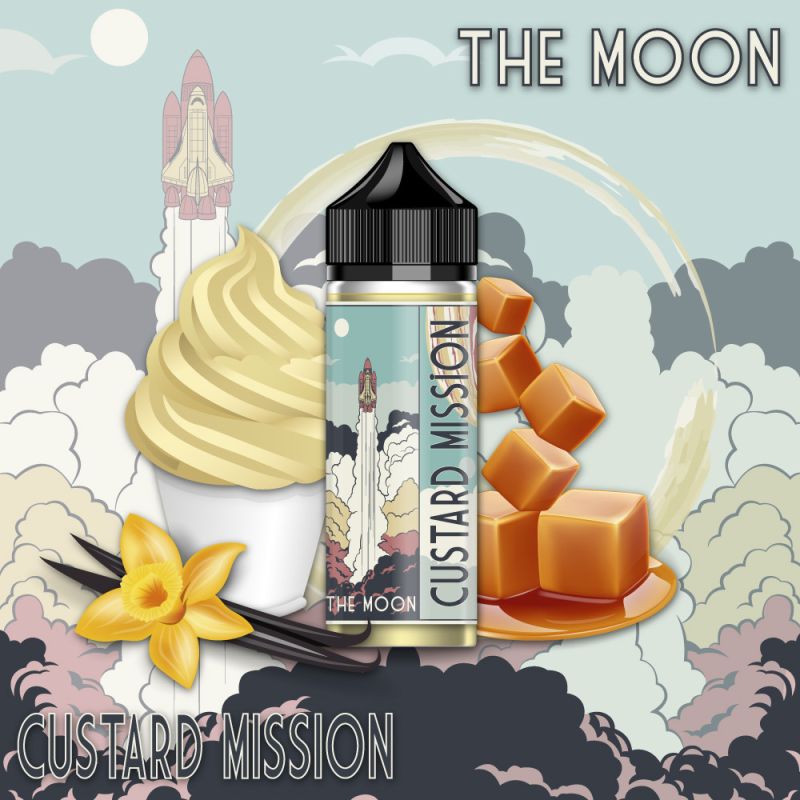 The moon 170ml - Custard Mission - 200ml