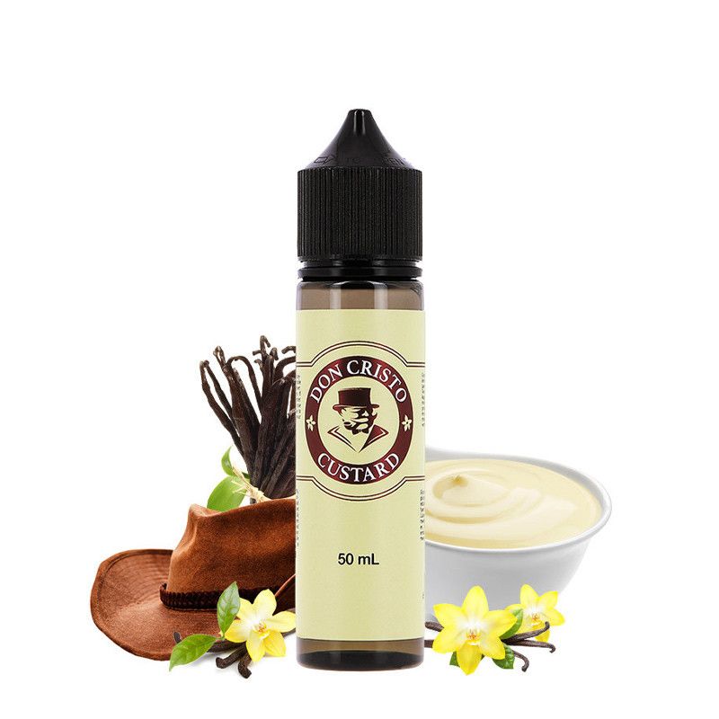 Don Cristo Custard 50ml - PGVG Labs - 00mg