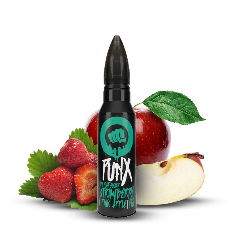 Punx - Strawberry & Pink Apple 50ML - Riot Squad - 00mg