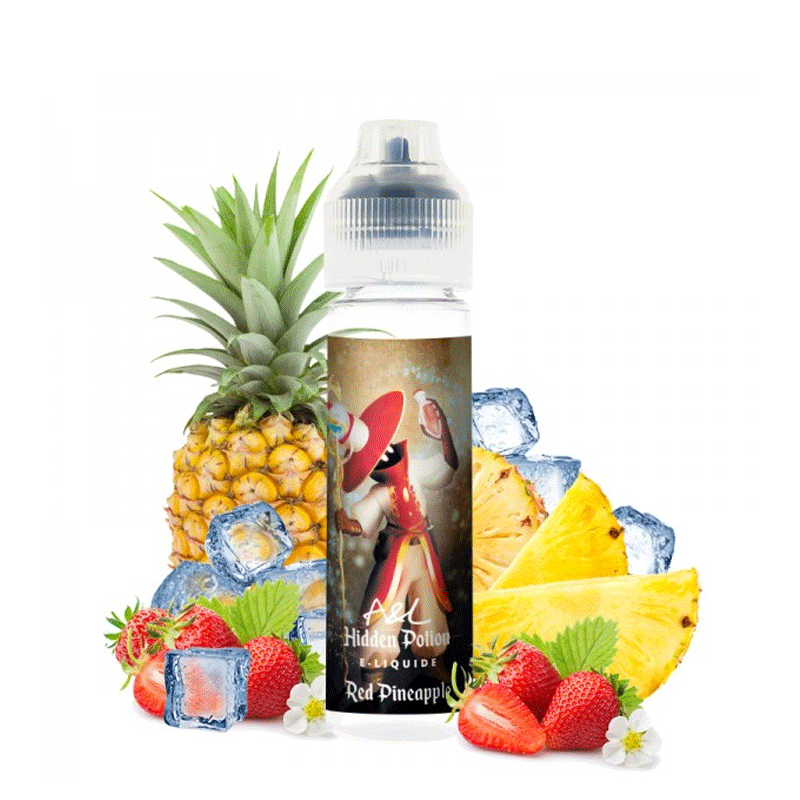 Red Pineapple 50ml - Hidden Potion - A&L - 00mg