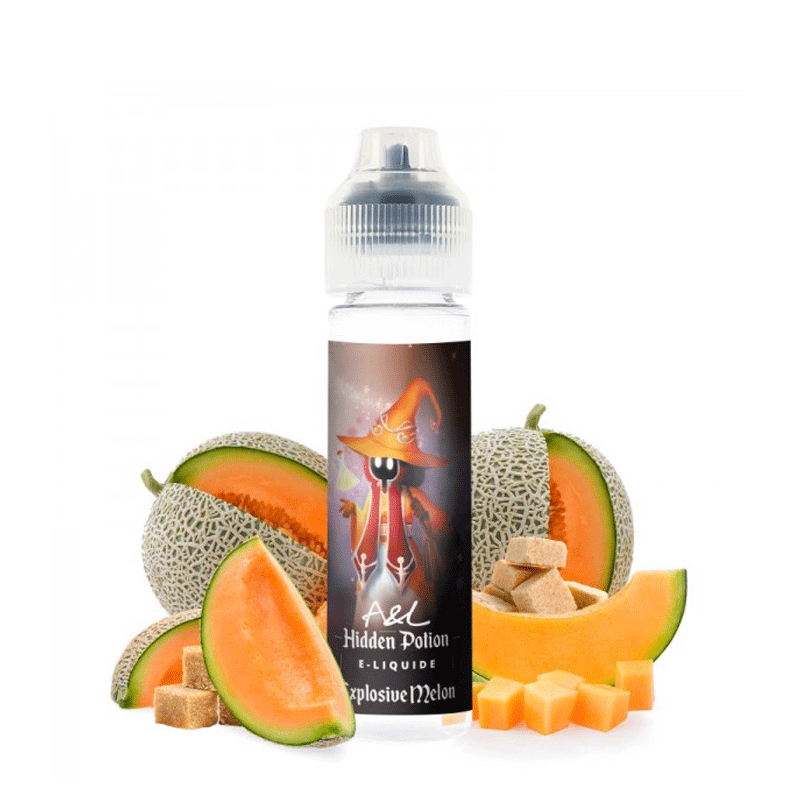 Explosive Melon 50ml - Hidden Potion - A&L - 00mg